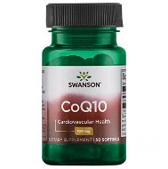 Swanson CoQ10 (Koenzym Q10), 100 mg, 50 softgelových kapslí - Doplnok stravy