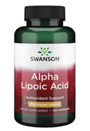 Swanson Alpha Lipoic Acid (Kyselina Alfa lipoová), 300 mg, 120 kapslí - Doplněk stravy