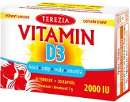 TEREZIA Vitamin D3 2000 IU tob.30 - Vitamin D