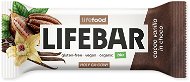 Lifefood Lifebar InChoco S kakaovými bôbmi a vanilkou RAW BIO 40 g - Raw tyčinka