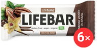 Lifefood Lifebar InChoco S kakaovými boby a vanilkou RAW BIO 6 x 40 g - Raw tyčinka