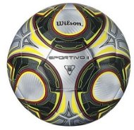 Wilson Sportivo II Sb Silver black yellow Size 5 - Futbalová lopta