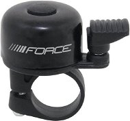 Force F Mini Fe/plast čierny - Zvonček na bicykel