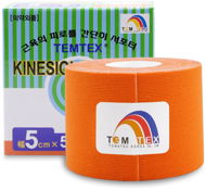 Temtex tape Classic oranžový 5 cm - Tejp