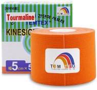 Temtex Tourmaline narancs 5 cm-es kineziológiai szalag - Kineziológiai tapasz