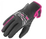 Salomon THERMO GLOVE BLACK W / M Yarrow Pink - Gloves