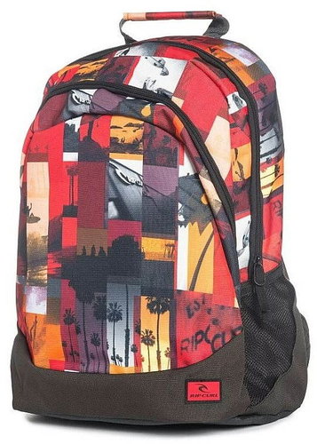 Rip Curl Backpack PHOTO VIBES PROSCHOOL Red - City Backpack - Main image
