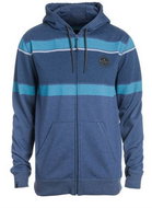 Rip Curl LINES ZT HOODED Mood Indigo Mar L - Sweatshirt