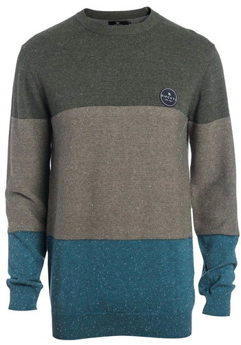 Rip Curl Yarn CREW SWEATER Dusty Olive L - Jumper - Main image