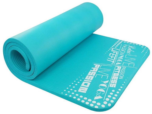 Lifefit Yoga Mat Exclusiv plus turquoise - Exercise Mat - Main image