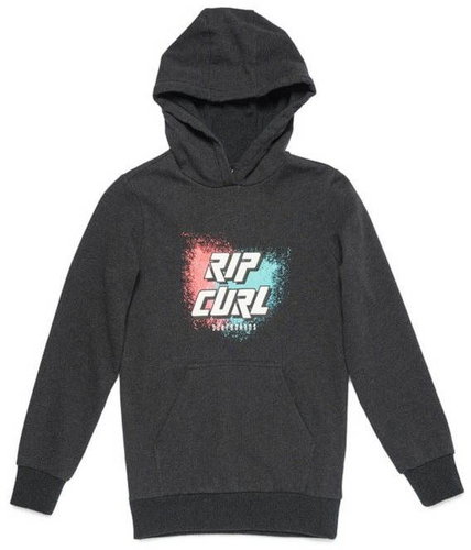 Rip Curl SLANT LOGO HOODED FLEECE Dark Marle 12 - Sweatshirt - Main image
