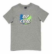 Rip Curl SLANT LOGO SS TEE Concrete Marie 10 - T-Shirt