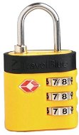 TravelBlue TB037 žltý - TSA zámok na kufor