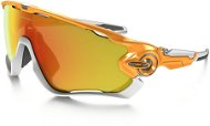 Oakley Jawbreaker Atomic orange/fire iridium pol - Fahrradbrille