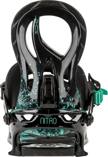 nitro lynx snowboard Inter board 159 Core Technologies AMERIcore Durable layup of 35% Northern White Cedar and 65% Eastern Aspen 2015 Nitro Lynx Snowboard Bindings
