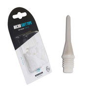 Windson TIPS 2 × 18 mm 30 pcs, white - Dart Tips