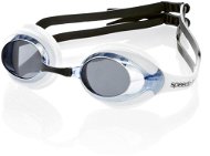 Speedo Merit Mirrored Goggles White/Blue - Cycling Glasses