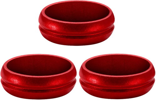Mission F-Lock Rings - 4 × 3 pcs - red - F-Lock Ring - Main image