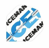 Red Dragon Squadrons Gerwyn Price Hardcore - Iceman White and Blue RF6476 2 pcs - Dart Flights