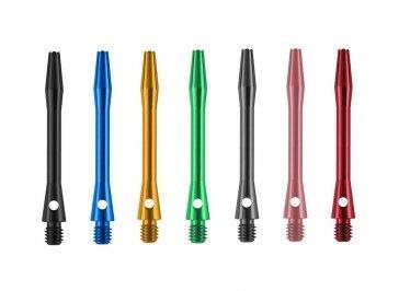 Designa Handles Anodised Aluminium - midi - black 3 pcs - Dart Shafts - Main image