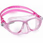 Snorkel Mask Children's mask Cressi MOON 5-12 years, pink/white - Šnorchlovací maska