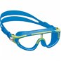 Cressi BALOO, children's, 2-7 years clear glass, blue/lime - Swimming Goggles
