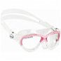 Cressi MINI COBRA, children's, 7-15 years clear glass, pink - Swimming Goggles