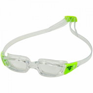 Michael Phelps TIBURON JUNIOR clear glass, lime - Swimming Goggles
