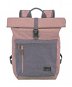 Travelite Basics Roll-up Backpack Rose - Városi hátizsák