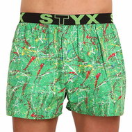 Styx B1353 - green, sizing. M - Boxer Shorts