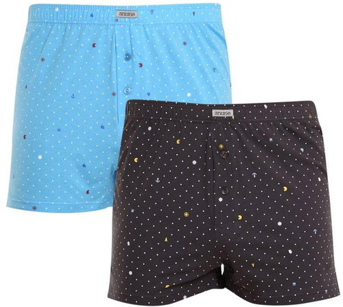Andrie 2Pack PS 5614 B, sizing. L - Boxer Shorts - Main image