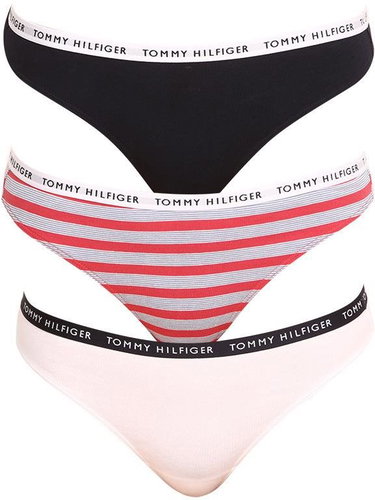 Tommy Hilfiger 3Pack UW0UW03953 0XV - Thong - Main image