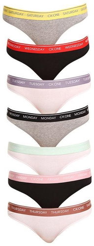 Calvin Klein 7Pack QF5937E-1VD, sizing. S - Thong - Main image