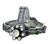 ZIL Headlamp CREE 1 x XM-L T6 + 7 x strong Q5 white + ZOOM + COB LED - Headlamp