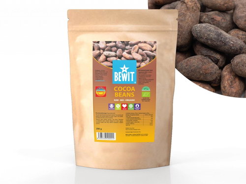 Bewit Organic Raw Cocoa Beans - Dietary Supplement - Main image