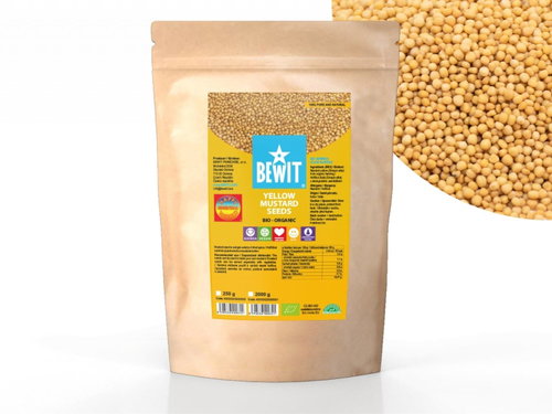 Bewit Organic yellow mustard seeds - 2 kg - Seeds - Main image