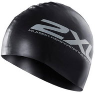 2XU SILICONE SWIM CAP Black - Bathing Cap