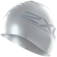 2XU SILICONE SWIM CAP Silver - Bathing Cap