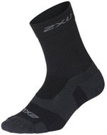 2XU Vectr Light Cushion Crew Socks black/grey, size 46,5 - 48,5 - Compression Socks