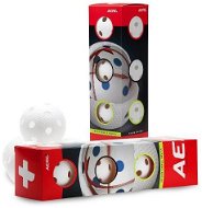 Salming Aero+ Ball 4-pack fehér - Floorball labda