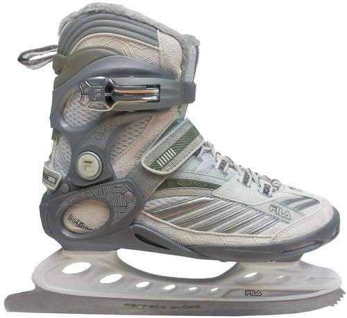 Fila Primo Ice Lady Fr white / gold 5 - Skates - Main image