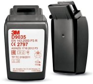 3M Secure Click částicový filtr P3 R s pevným pouzdrem řady D9000  - Filtr do respirátoru