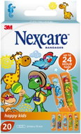3M Nexcare Happy Kids náplast ZOO, 20 ks - Plaster