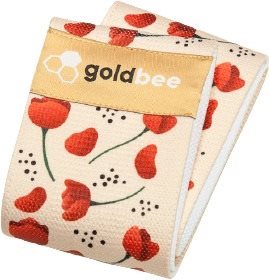 GoldBee Strengthening Rubber BeBooty Wolf Poppy L - Resistance Band - Main image
