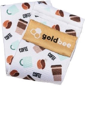 GoldBee Fitness Rubber BeBooty Coffee - Resistance Band - Main image
