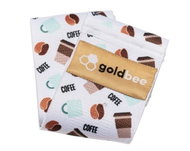 GoldBee Fitness Rubber BeBooty Coffee S - Resistance Band