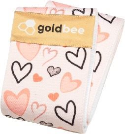 GoldBee BeBooty Strengthening Rubber Heart M - Resistance Band - Main image