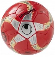 Uhlsport Medusa Anteo - piros / ezüst / fekete / fluo yellow - méret 4 - Futsal labda
