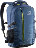 Salomon WANDERER 25 midnight blue / green gecko - Backpack