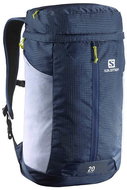 Salomon CONTOUR 20 Midnight blue / stone blue / green gecko - Backpack